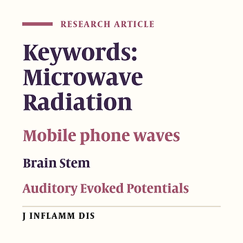 The effect of microwave radiation on rabbit’s hearing