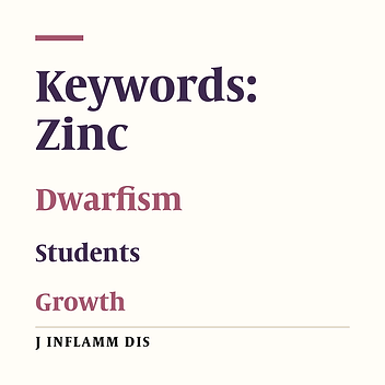The effect of zinc supplementation on linear growth in short stature school-aged children in Qazvin
