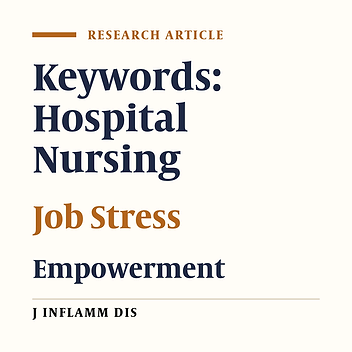 Effect of nurses empowerment on coping with job stresses