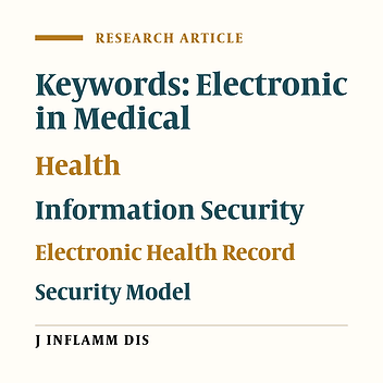 Designing a model for security requirements of electronic health records in Iran
