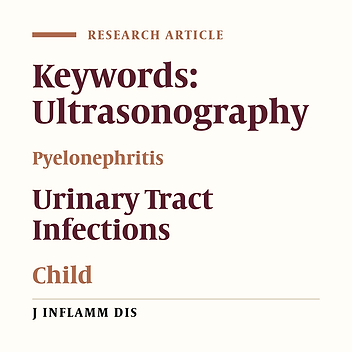 Diagnostic value of power doppler sonography in acute pyelonephritis in children