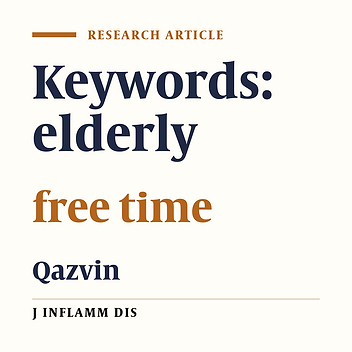 How does the elderly spend their leisure time in Qazvin?