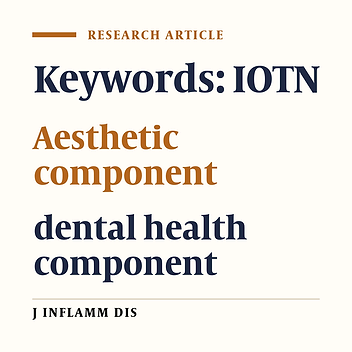 The use of orthodontic need index (IOTN) in a referred Iranian population
