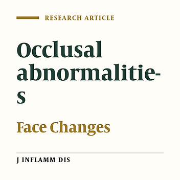Occlusal abnormalities and face changes in major β-thalassemic patients