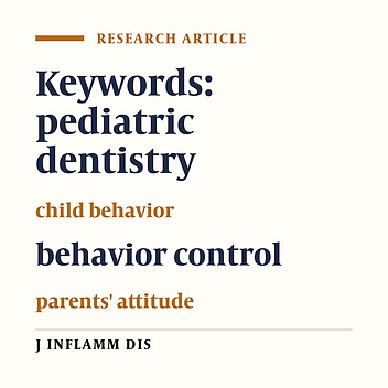 Determining the behavior management technique's acceptance of mothers referred to the department of pediatric dentistry in Qazvin (2007)