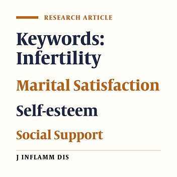 Relationship between psychosocial factors and marital satisfaction in infertile women