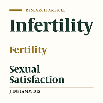 Relation between infertility and sexual satisfaction in couples