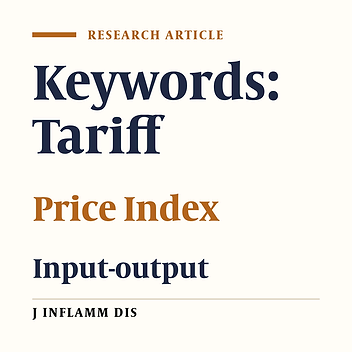 (86-1385)Effects of increasing hospital and medical services tariffs on price index in economical sectors by using Input–Output method (2007-2008)