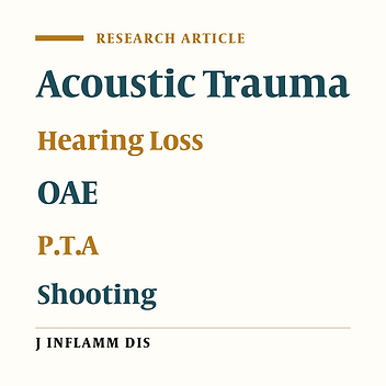 Evaluating the influence of fire arm shot on hearing threshold of soldiers