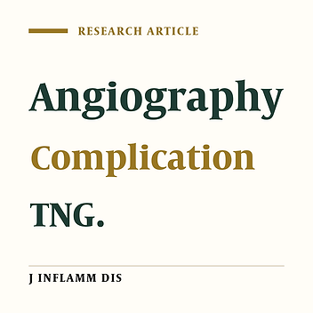 The effect of trinitroglycerine injection on angiographic complications
