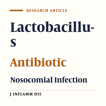 Investigating the antibacterial activity of L. casei and L. acidophilus against common agents of nosocomial infections