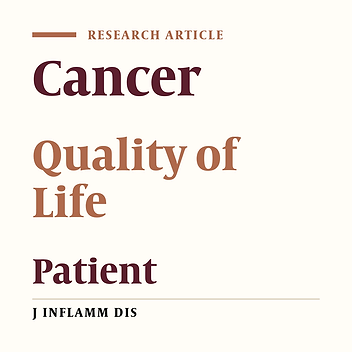 Quality of life of cancer patients (2016)