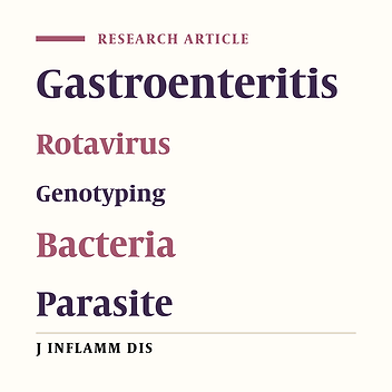 Epidemiological features of rotaviral, bacterial, and parasitic infections among hospitalized children in Jahrom (2006-2007)