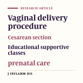 The effect of health education on the rate of cesarean section