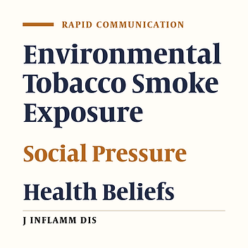 Relationship of environmental tobacco smoke exposure with health beliefs and social pressure in adolescents of Yazd