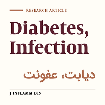 Prevalence and pattern of infections among diabetes mellitus in-patients of Avesina Teaching Hospital of Qazvin (2009-2010)