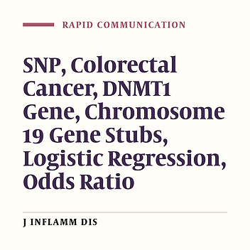 Association between single nucleotide polymorphisms of DNMT1 gene and cancer