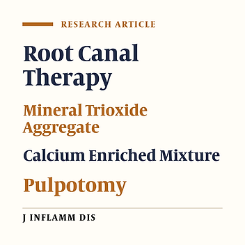 Clinical and radiographic success of vital pulp therapy using marginal regression model