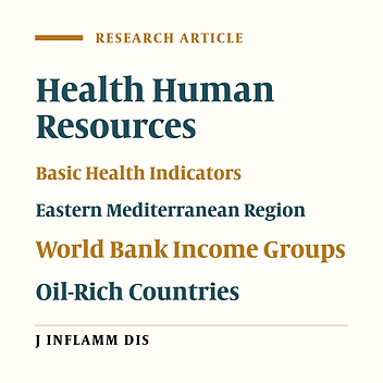 Comparative study on health human resources composition in the Eastern