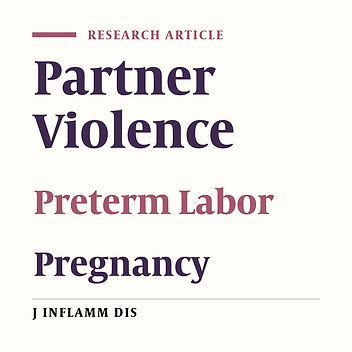 Correlation between partner violence and preterm labor
