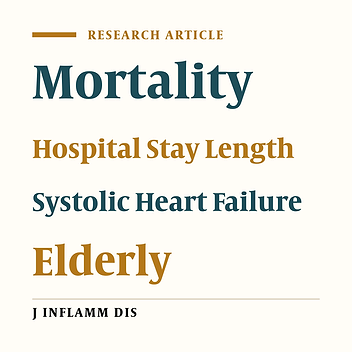 Mortality and length of hospital stay in elderly with systolic heart failure at Alborz Hospital in Karaj (2003-2008)
