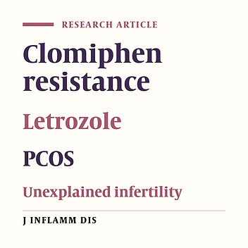 Letrozole induction of ovulation in infertile women with Clomiphene Citrate resistance
