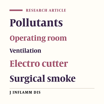 Design, construction, and evaluation of portable local exhaust ventilation system to control electrosurgery smokes