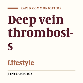 Investigating the lifestyle among deep vein thrombosis inpatients of Qazvin hospitals (2010)