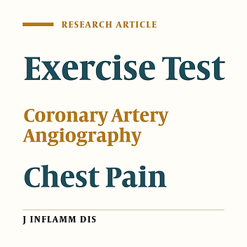 Investigating the results of coronary artery angiography in persons with positive exercise test