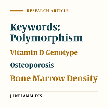 Association between vitamin D receptor Apa1 and Taq1 genes polymorphism and osteoporosis in postmenopausal women