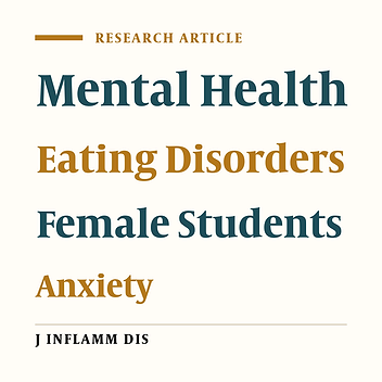Relationship between mental health and eating disorders in female students of Guilan University
