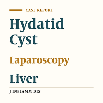 Laparoscopic surgery of hepatic hydatid cyst: A case report