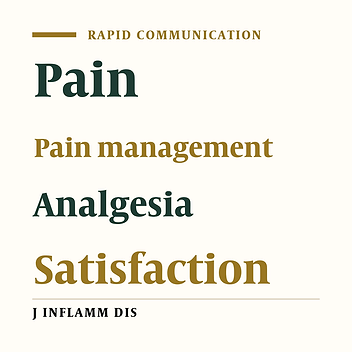 Pain status of the surgical patients before and after prescribing analgesia