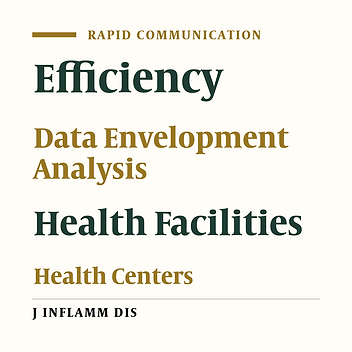 Evaluation of participatory health facilities' efficiency using data envelopment analysis 2010