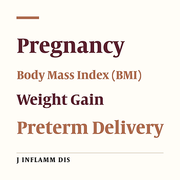 Association between body mass index and weight gain during pregnancy with preterm delivery