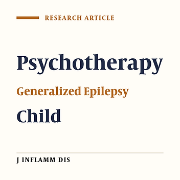 Effect of coping-therapy of mothers on severity of generalized epileptic attacks