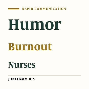 Effect of humor on burnout of nurses in Qazvin City (2011)