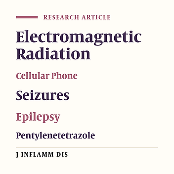Effect of electromagnetic waves of cell- phone on a mouse epilepsy model induced by pentylenetetrazole