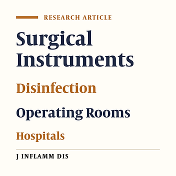 Cover image of the article: Comparison of face-to-face and distance learning on KAP of washing and Disinfection of surgical instruments among operating room staff of the teaching hospitals in Qazvin