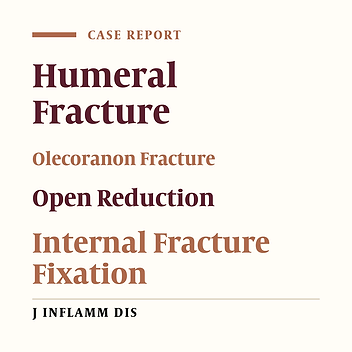 Concomitant fracture of distal humerus lateral condyle and olecranon fracture