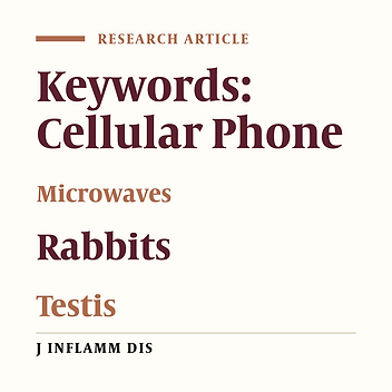 Effects of 950 MHz cell phone microwave radiation on morphometric changes of testis in rabbit