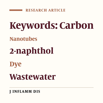 Efficiency of multi-walled carbon nanotubes for removal of 2-naphthol orange dye from aqueous solutions