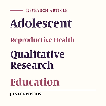 Educational needs of adolescent girls for reproductive health in teachers views