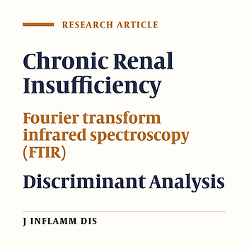 A diagnostic method for stage determination of chronic kidney diseases using Fourier transform infrared spectroscopy