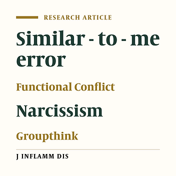 Similar-to-me error among staff managers of Qazvin University of Medical Sciences (2012)