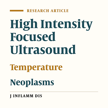 Optimization of thermal field parameters of the High Intensity Focused Ultrasound: HIFU simulator