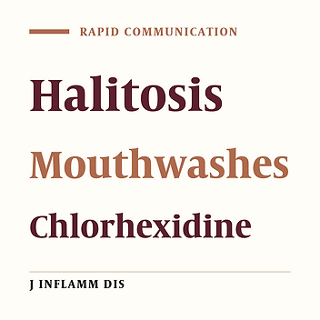Comparison of presence of microorganisms causing halitosis before and after using chlorhexidine and Irsha mouthwashes