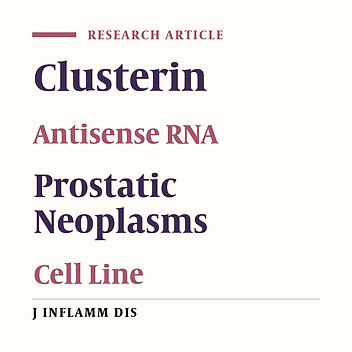 Cytotoxic effects of Clusterin antisense oligonucleotides and Docetaxel on two prostate cancer cell lines