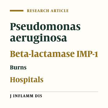 Frequency of blaKHM-1, blaIMP-1,2 and blaSPM-1 genes in clinical isolates of metallo β-lactamase producing Pseudomonas aeruginosa in hospitalized burned patients in Ghotbeddin Shirazi Hospital