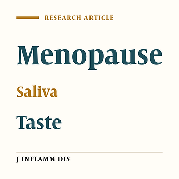 Comparison of unstimulated salivary flow rate and oral symptoms between premenopausal and postmenopausal women